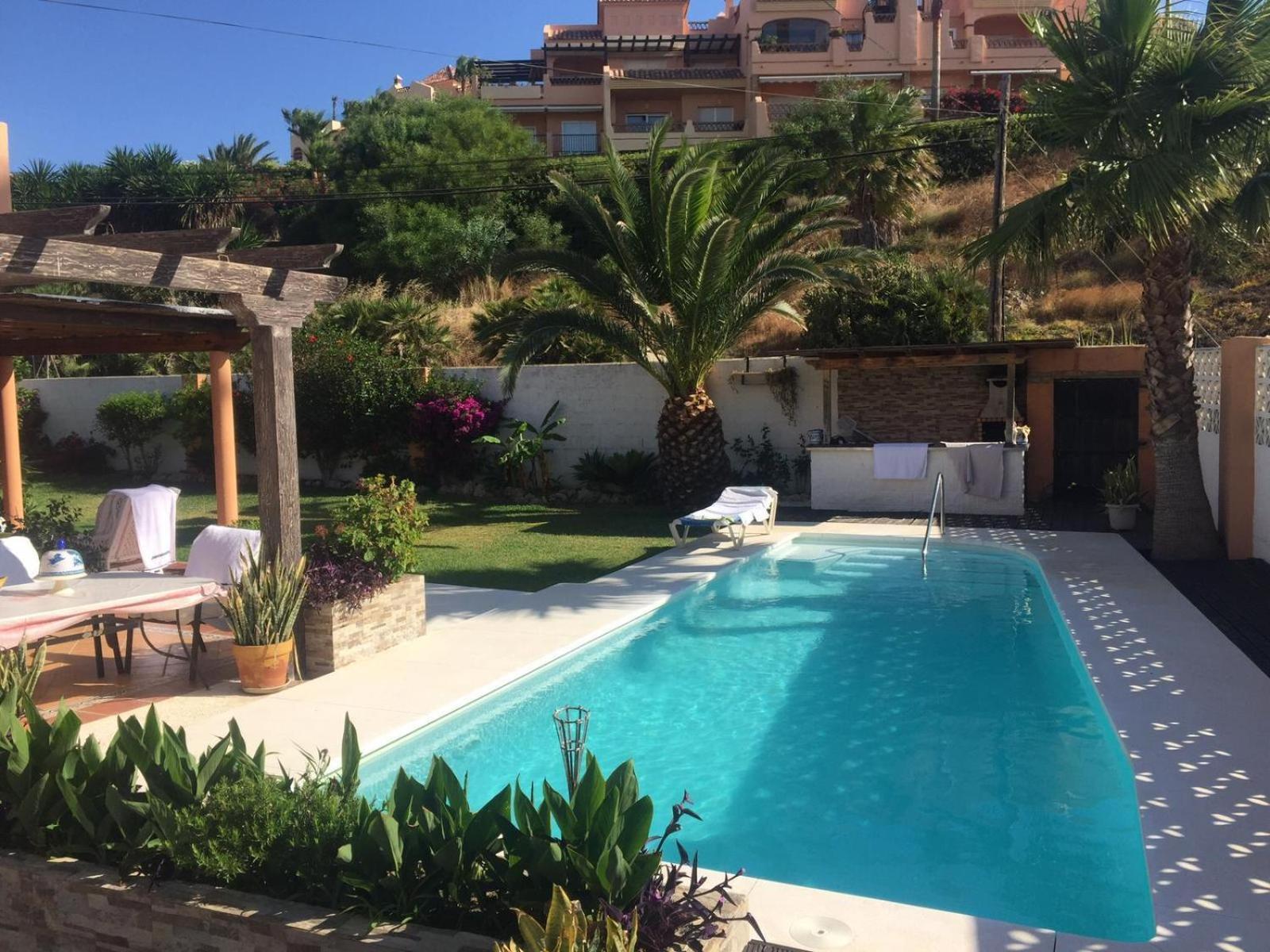 Villa Mijas With Pool 50 M Beach Fuengirola Dış mekan fotoğraf